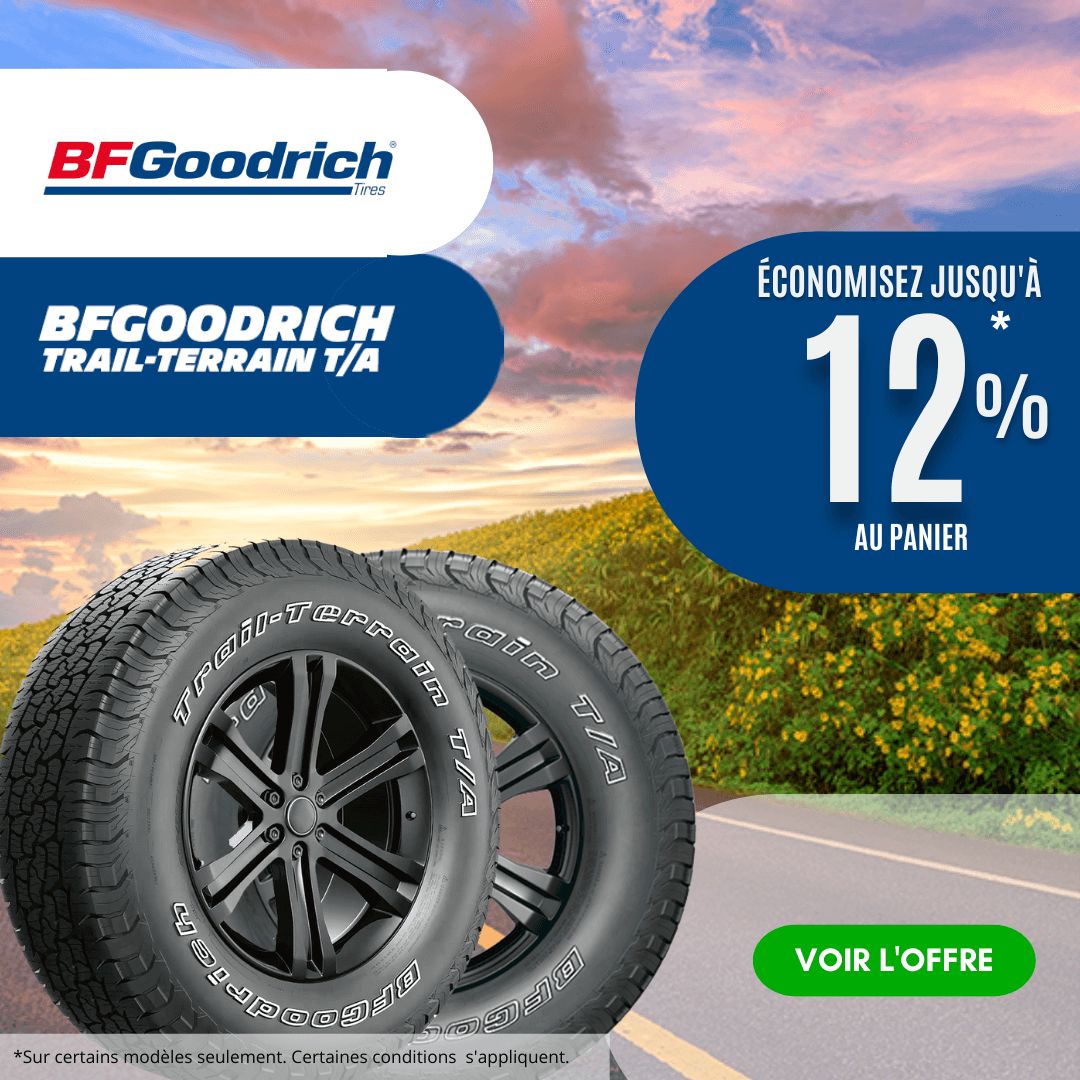 Découvrez Le BFGoodrich Trail Terrain T/A